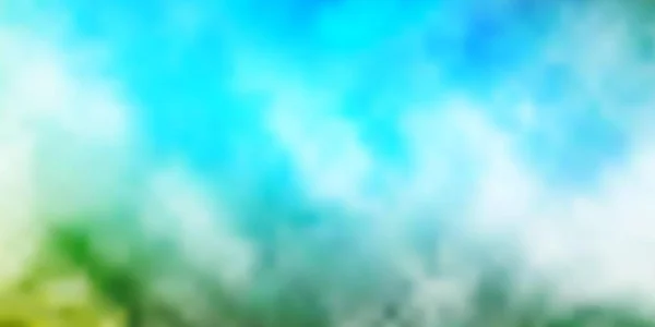 Абстрактний Векторний Фон Хмарами Яскрава Ілюстрація Абстрактними Градієнтними Хмарами Шаблон — стоковий вектор
