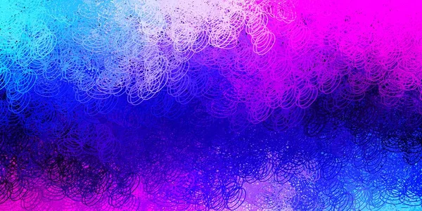 Темно Розовая Синяя Векторная Текстура Дисками Красочная Иллюстрация Градиентными Точками — стоковый вектор