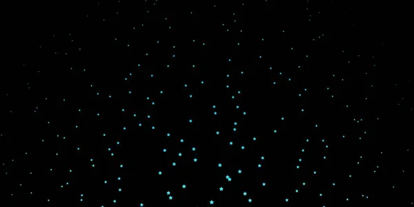 Modèle Vectoriel Bleu Foncé Avec Étoiles Abstraites — Image vectorielle