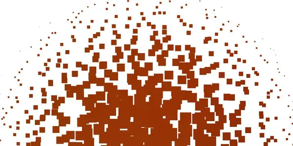 Mise Page Vectorielle Orange Clair Avec Lignes Rectangles — Image vectorielle