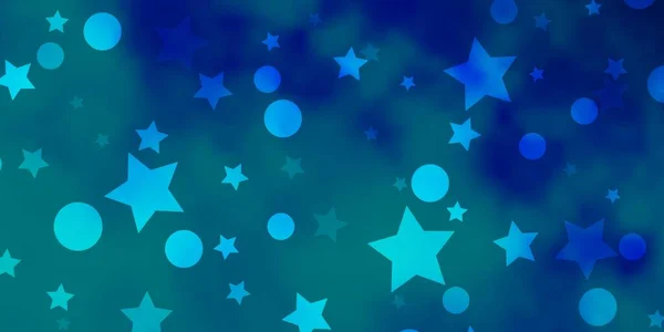 Fondo Cósmico Gradiente Abstracto Con Estrellas — Vector de stock