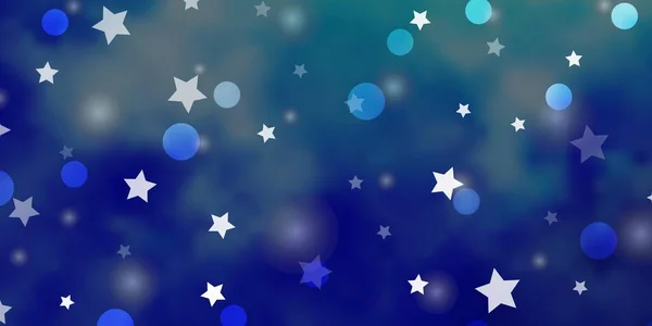 Fondo Cósmico Gradiente Abstracto Con Estrellas — Vector de stock