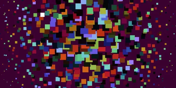 Texture Vectorielle Multicolore Claire Style Rectangulaire — Image vectorielle