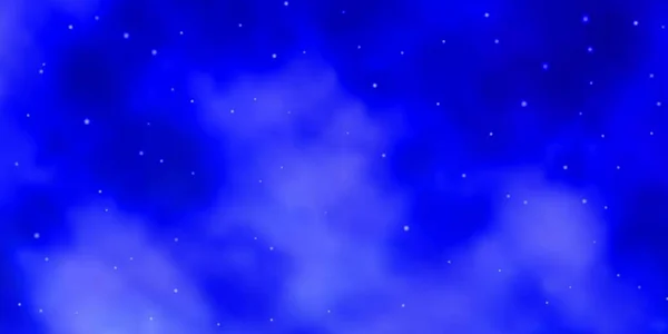 Cenário Cósmico Abstrato Gradiente Com Estrelas —  Vetores de Stock