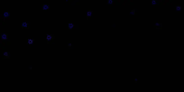 Dark Pink Blue Vector Pattern Coronavirus Elements Colorful Gradient Illness — Stock Vector