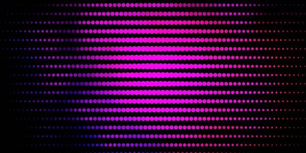Темно Розовый Синий Векторный Отрезок Точками — стоковый вектор