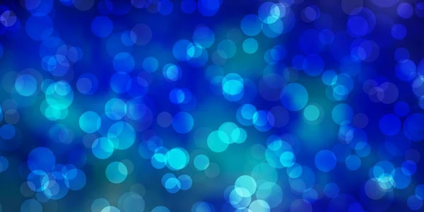 Hellrosa Blauer Vektorhintergrund Mit Blasen — Stockvektor