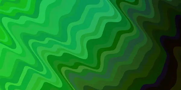 Lichtroze Groene Vectorachtergrond Met Ronde Boog — Stockvector