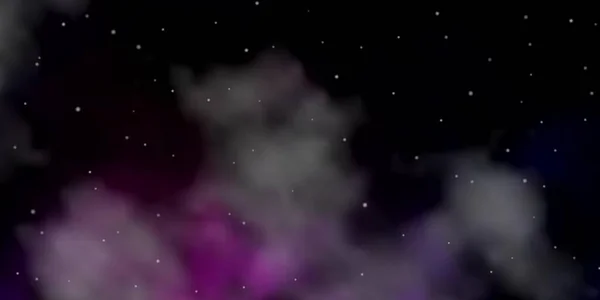 Абстрактный Градиентный Космический Фон Звездами — стоковый вектор