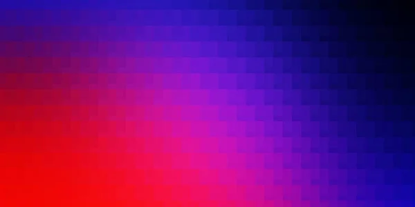 Bleu Clair Fond Vectoriel Rouge Avec Rectangles — Image vectorielle
