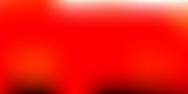 Gradiente Vector Rojo Claro Fondo Borroso Ilustración Abstracta Colorida Con — Vector de stock