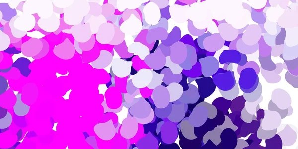 抽象的な形の薄い紫色のベクトルパターン グラデーションのランダムな形をしたモダンな抽象的なイラスト 携帯電話の背景 — ストックベクタ