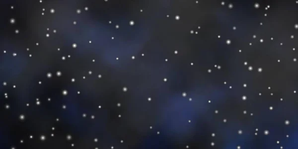 Fondo Cósmico Gradiente Abstracto Con Estrellas — Vector de stock