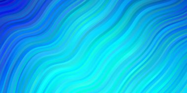 Açık Pembe, dairesel yay ile mavi vektör düzeni.