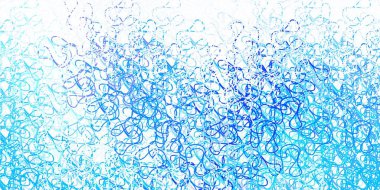 Açık mavi çizgili vektör arkaplanı. Soyut bir şekilde gradyan eğimli bir tasvir. İş tanıtımınız için tasarım.