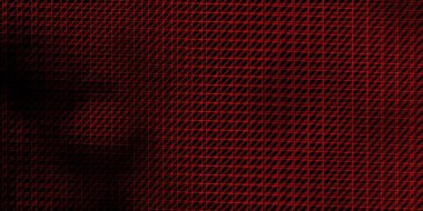 Koyu kırmızı, çizgileri olan sarı vektör dokusu.