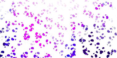 Soyut şekilli açık mor vektör deseni. Basit bir şekilde gradyan olan renkli soyut biçimler. Cep telefonları için arka plan.