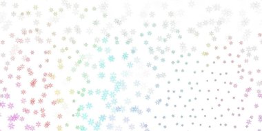 Çok renkli ışık vektörü yapraklı soyut arkaplan. Bulanık arkaplanda, gradyanı olan yapraklar. Web sitesi tasarımları için desen.