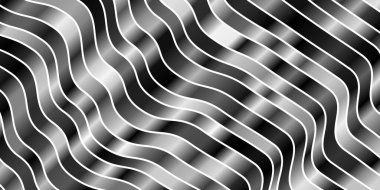 Eğimli çizgileri olan açık gri vektör deseni.