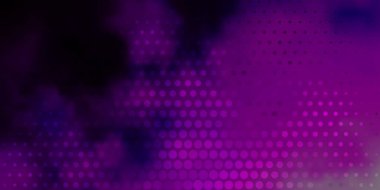 Disklerle Açık Pembe vektör dokusu.