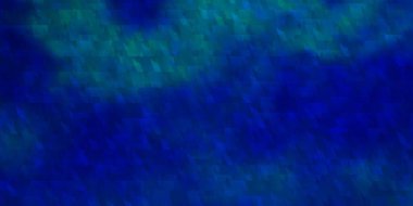 Çizgileri ve üçgenleri olan açık mavi vektör deseni. Renkli üçgenlerle soyut çizimler yaparak. Web siteleri için desen.