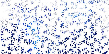 Soyut şekilli açık mavi vektör deseni. Soyut tarzda renkli şekilli bir illüstrasyon. Cep telefonları için arka plan.