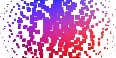 Açık Mavi, kare biçiminde kırmızı vektör deseni.