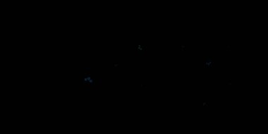 Koyu mavi, sihirli elementlerle yeşil vektör deseni. Gotik eğilimli soyut illüstrasyon. Sihir için dizayn, ruhsal olaylar.