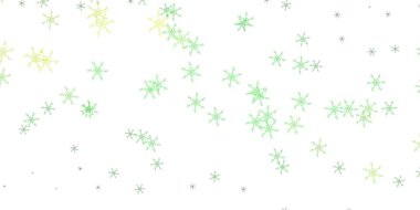 Açık mavi, çizgili yeşil vektör şablonu. Uygunsuz gradyan çizgileri olan soyut çizimler. Kullanıcı Arayüzü tasarımınız için şablon.