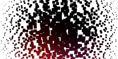 Açık Mavi, dikdörtgenli kırmızı vektör şablonu.