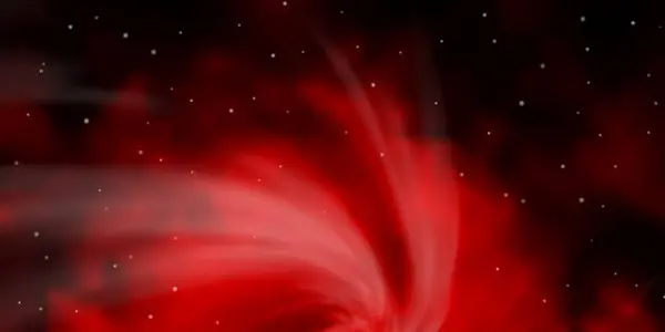 Σκούρο Κόκκινο Διάνυσμα Φόντο Μικρά Και Μεγάλα Αστέρια — Διανυσματικό Αρχείο