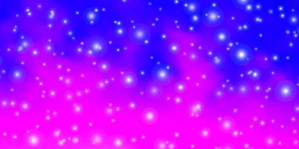 Abstraktní Gradient Kosmické Pozadí Hvězdami — Stockový vektor