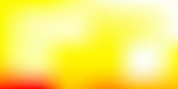 Light Red Yellow Vector Blur Pattern Modern Elegant Blur Illustration — Stock Vector