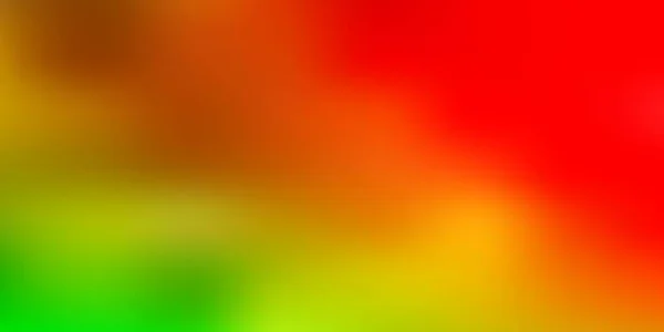 Açık Yeşil Kırmızı Vektör Soyut Bulanıklık Düzeni Görüntü Tarzında Renkli — Stok Vektör