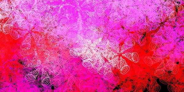 Темно Розовый Желтый Вектор Искушают Кругами Блестящие Абстрактные Иллюстрации Красочными — стоковый вектор