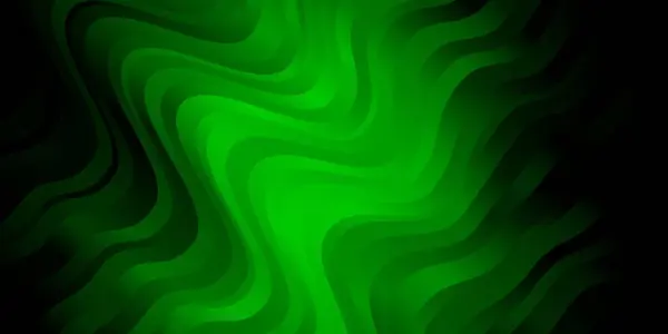 Темно Зеленая Векторная Компоновка Дугой — стоковый вектор