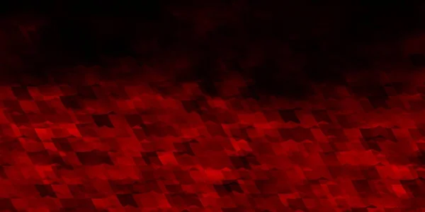 Dark Red Vector Pattern Colorful Hexagons Blur Background Colorful Hexagons — Stock Vector