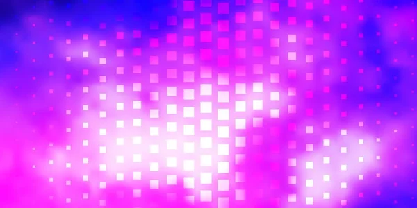 Luz Púrpura Fondo Vectorial Rosa Con Rectángulos — Vector de stock