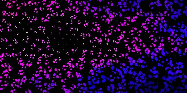 Темно Фіолетовий Рожевий Векторний Фон Випадковими Формами Сучасна Абстрактна Ілюстрація — стоковий вектор