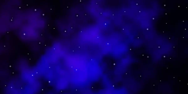 Зоряний Різнокольоровий Фон Космічною Темою — стоковий вектор