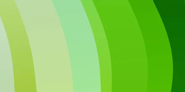 Ljusgrön Gul Vektor Bakgrund Med Kurvor — Stock vektor