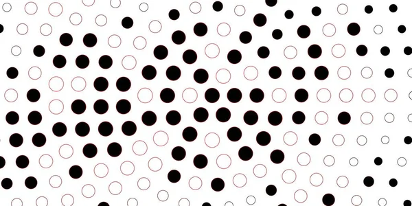 Patrón Vectorial Rojo Oscuro Con Esferas — Archivo Imágenes Vectoriales