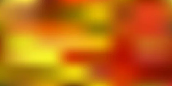 Leicht Orangefarbene Vektor Verschwommene Textur Abstrakte Farbenfrohe Illustration Unscharfen Stil — Stockvektor