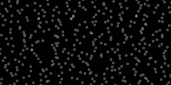 Σκούρο Μπλε Διάνυσμα Φόντο Μικρά Και Μεγάλα Αστέρια — Διανυσματικό Αρχείο