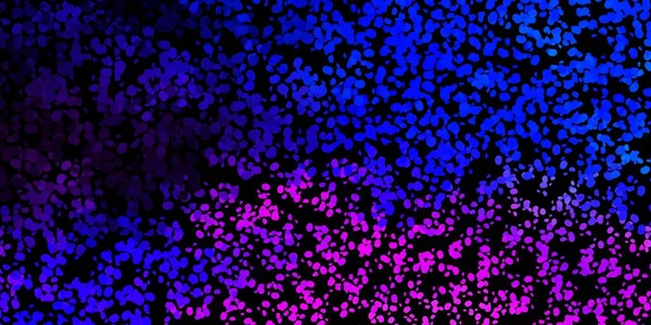 Темно Розовый Синий Векторный Фон Произвольной Формы Красочные Абстрактные Формы — стоковый вектор