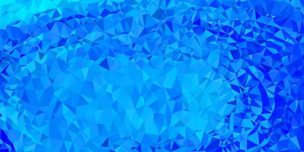 Hellrosa Blauer Vektordreieck Mosaikhintergrund Kluge Illustration Facettenstil Mit Abstrakten Dreiecken — Stockvektor