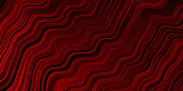 Modèle Vectoriel Rouge Foncé Avec Lignes Courbes — Image vectorielle