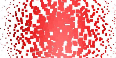 Dikdörtgenli açık kırmızı vektör arkaplanı.