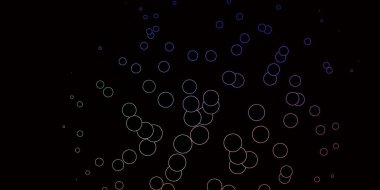 Disklerle koyu renk vektör dokusu.