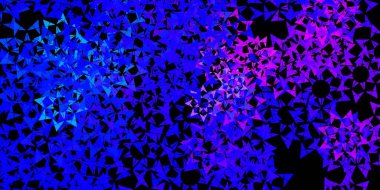 Açık mavi, üçgen şekilli yeşil vektör dokusu. Doğa tarzında üçgenleri olan güzel bir çizim. İniş sayfaları için şablon.